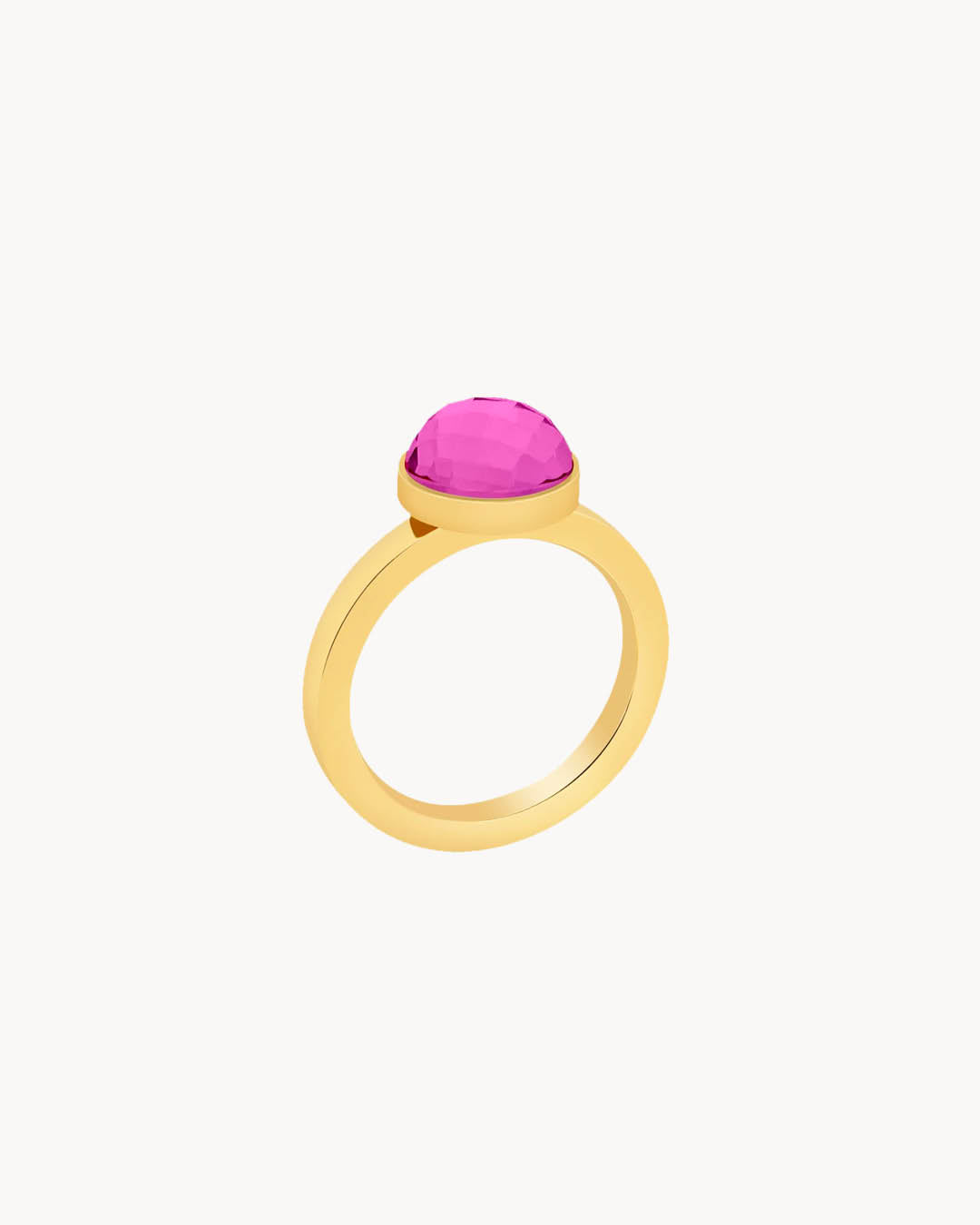 July Birthstone Joy Mini Twist Ring, Gold