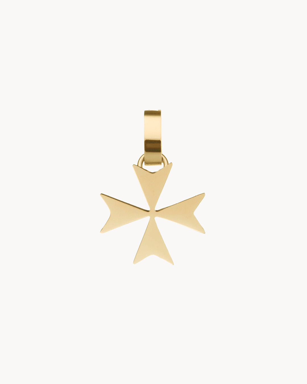 Maltese Cross Pendant, Gold