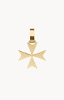 Maltese Cross Pendant, Gold