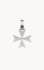 Maltese Cross Pendant, Silver
