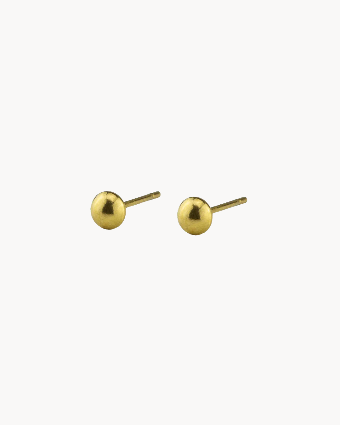Pin Earrings, Gold