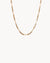 Dainty Double Link Chain, Rose Gold