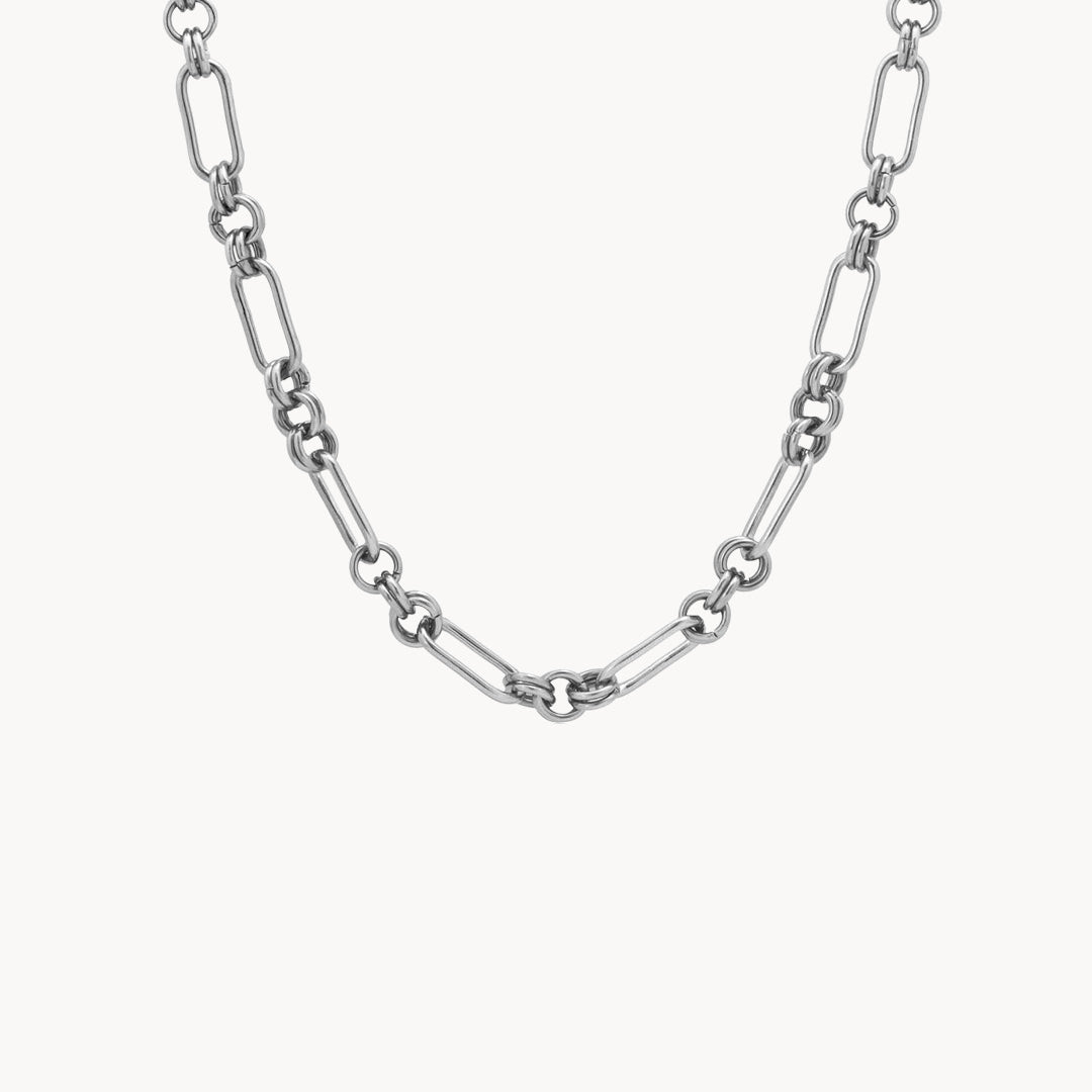 Double Link Chain, Silver