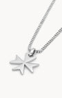 Maltese Cross Necklace, Silver