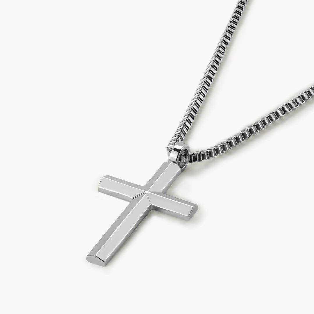 Salib Necklace, Silver