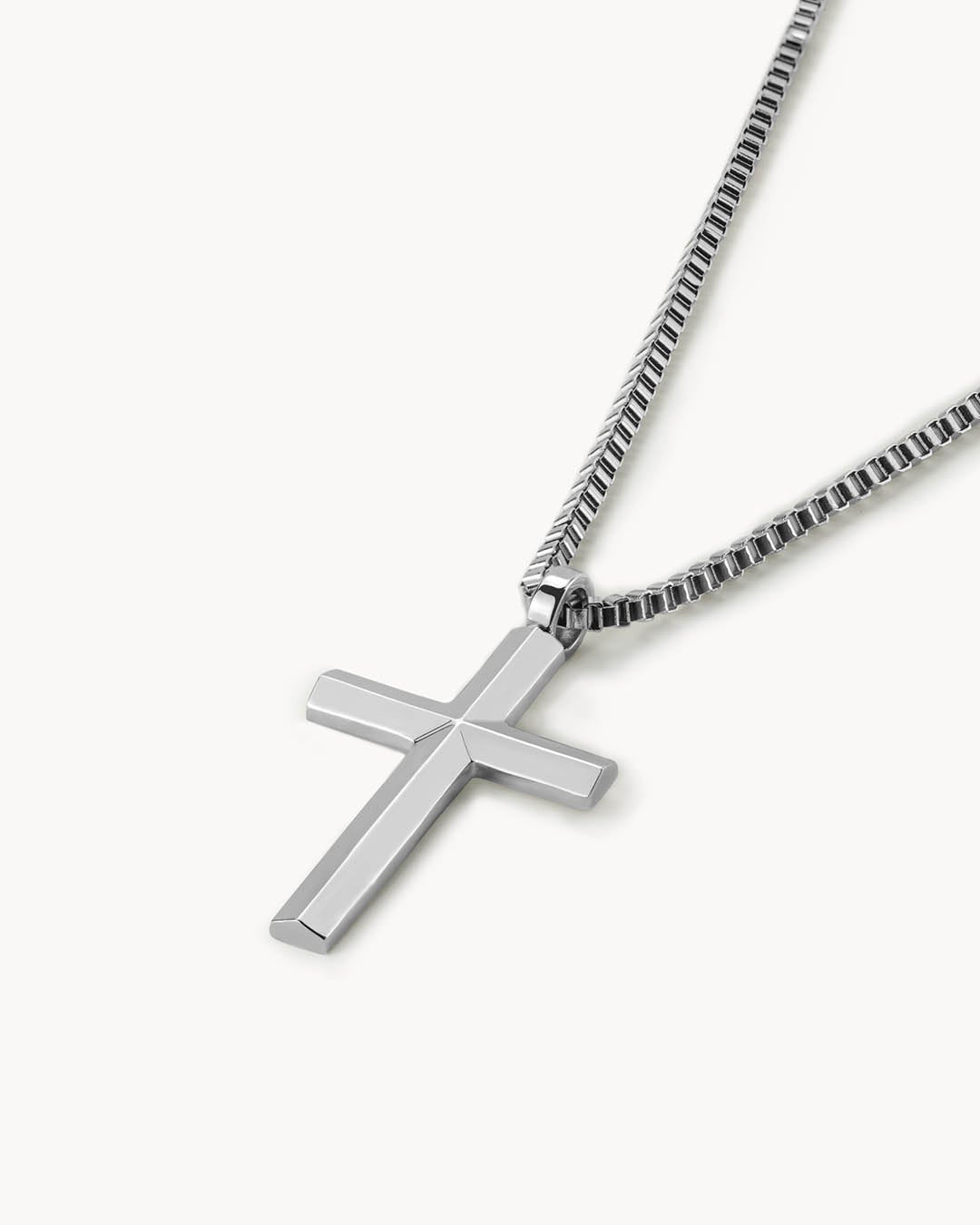 Salib Necklace, Silver