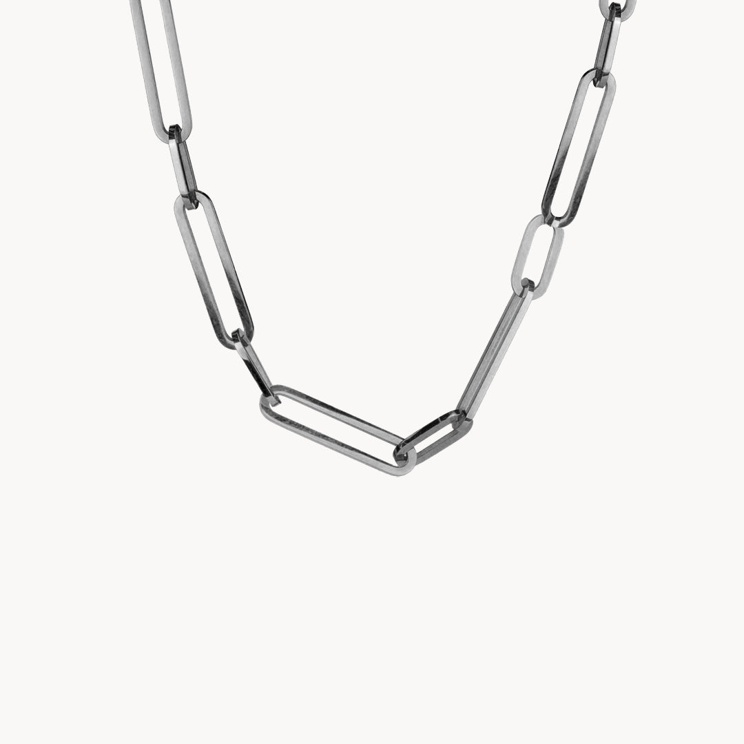 Short Link Chain, Silver