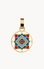 Geometric Maduma Pendant, Gold