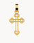Holy Communion Salib Pendant, Gold