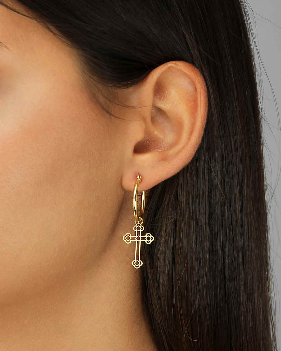 Salib Pendant, Gold