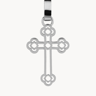 Salib Pendant, Silver