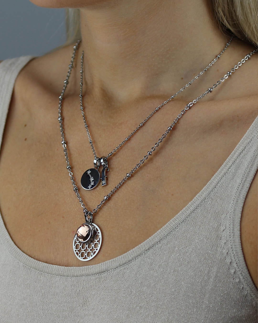 Heritage Pendant, Silver