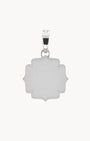 Fjura Engravable Pendant, Silver