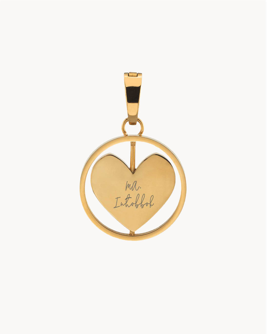 Mum Heart Spin Gift Set, Gold