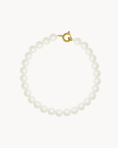 Bracciale Timeless Stone Mother Pearl Charm, oro