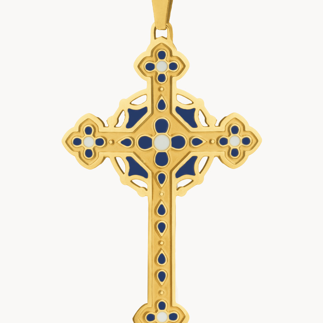 Statement Maduma Salib Pendant, Gold