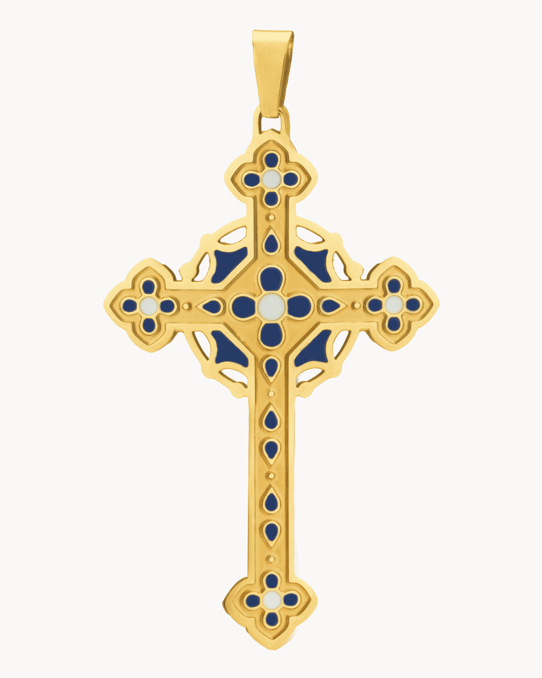 Statement Maduma Salib Pendant, Gold