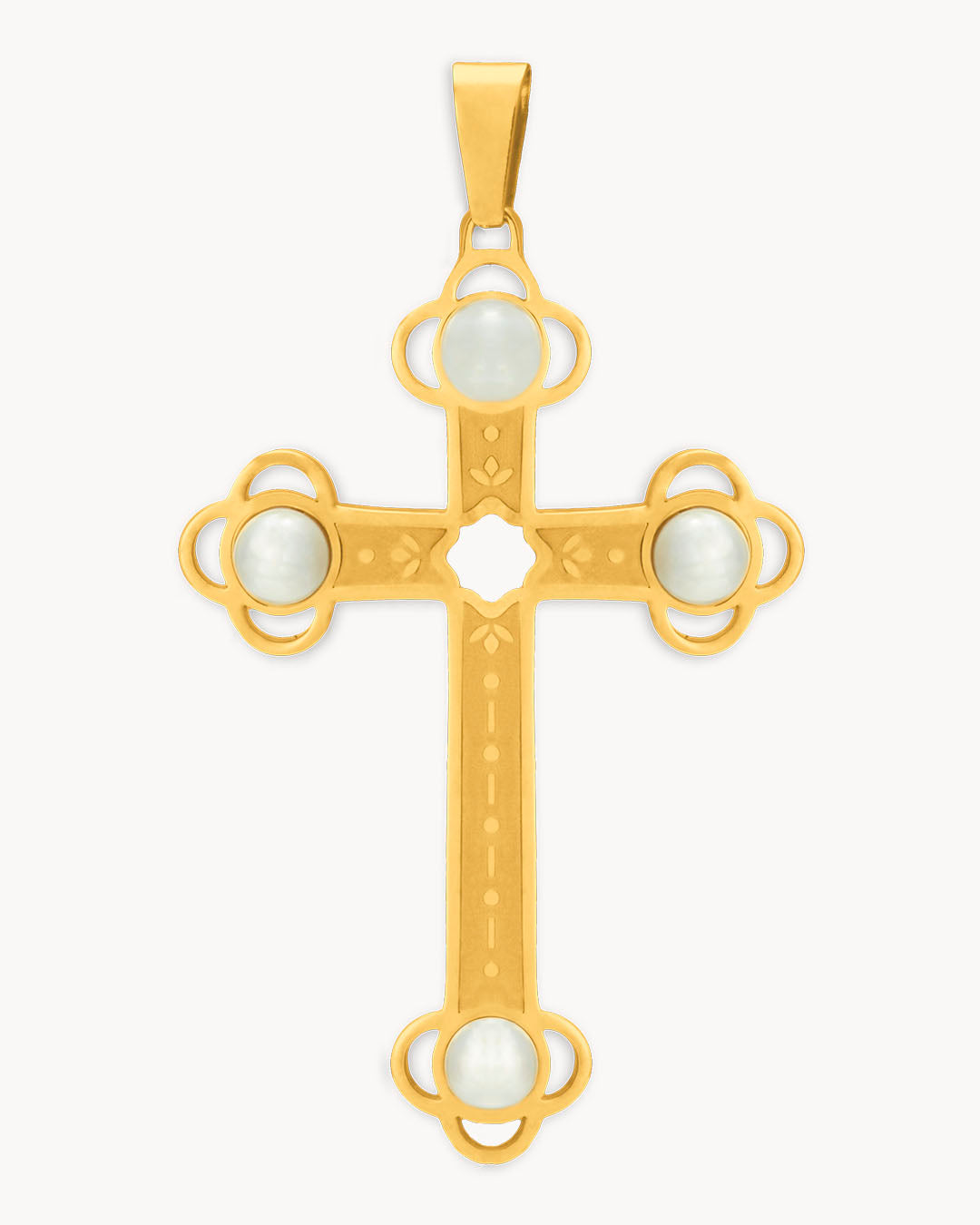 Statement Timeless Salib Pendant, Gold