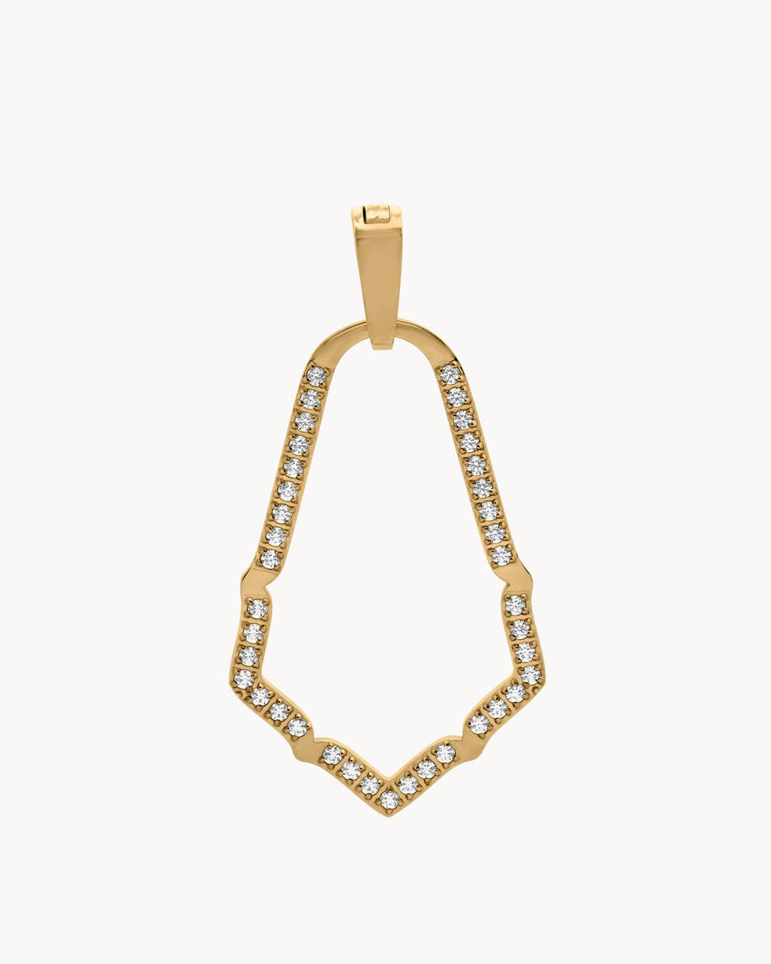 Starlight Logo Halo Pendant, Gold