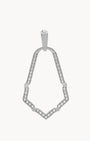 Starlight Logo Halo Pendant, Silver