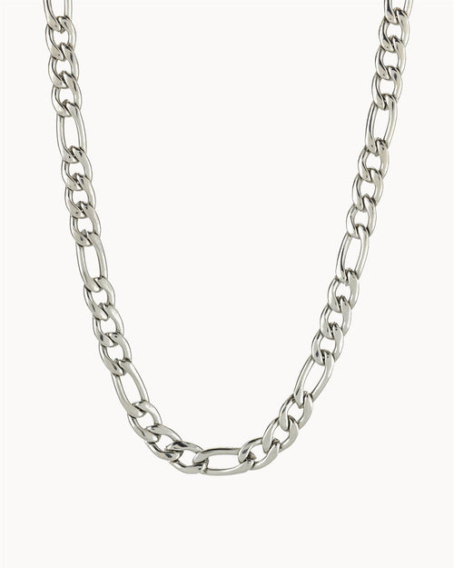 Figaro Necklace, Silver