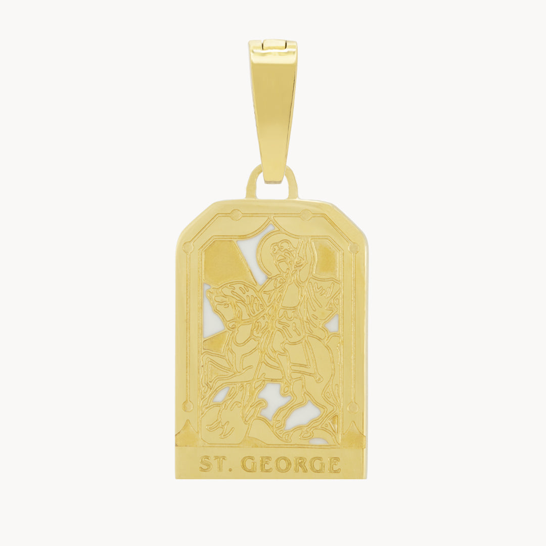 St. George Pendant, Gold