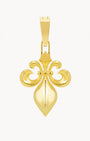 Fleur-de-Lis Pendant, Gold
