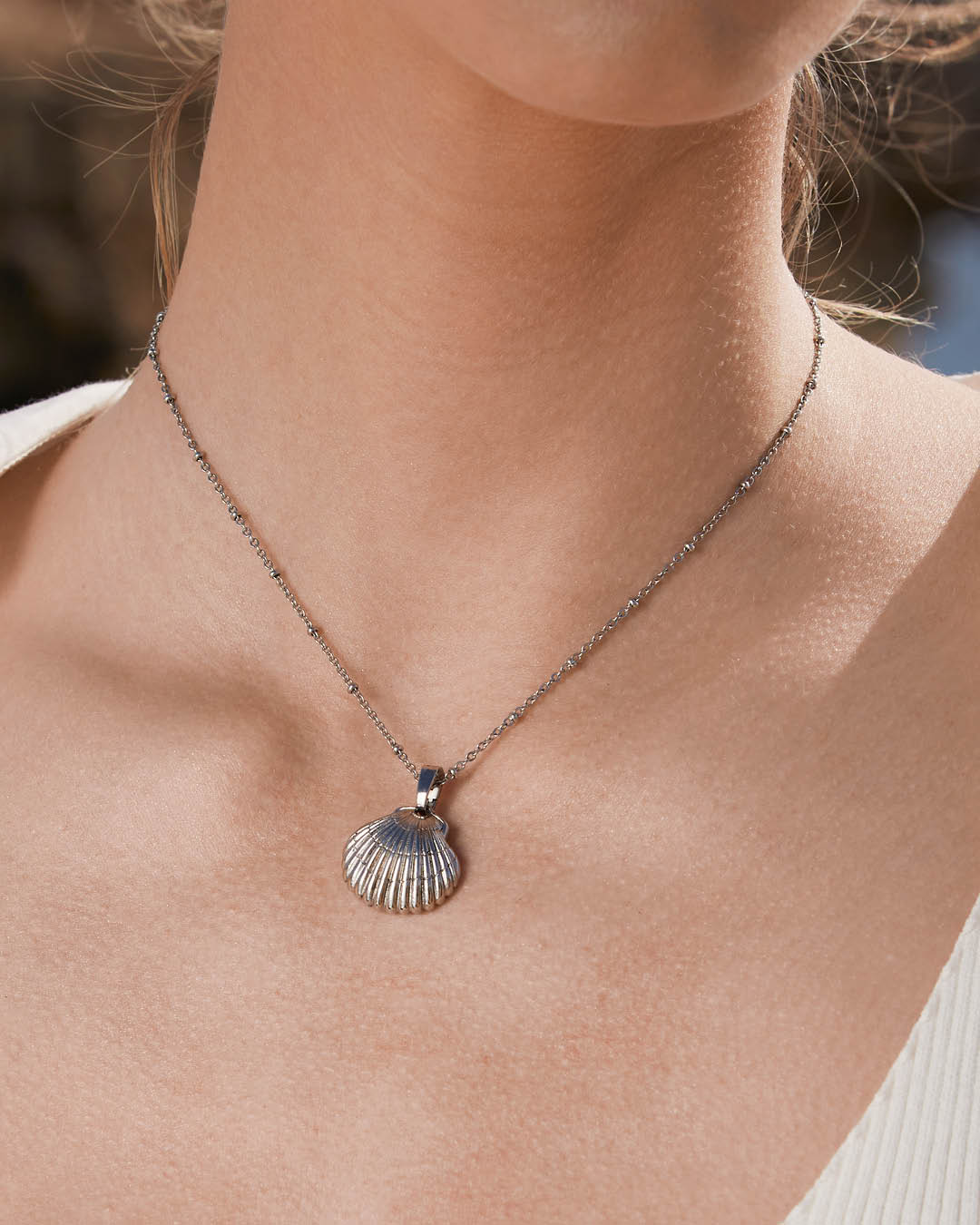 Lucky Vibes Necklace Set, Silver