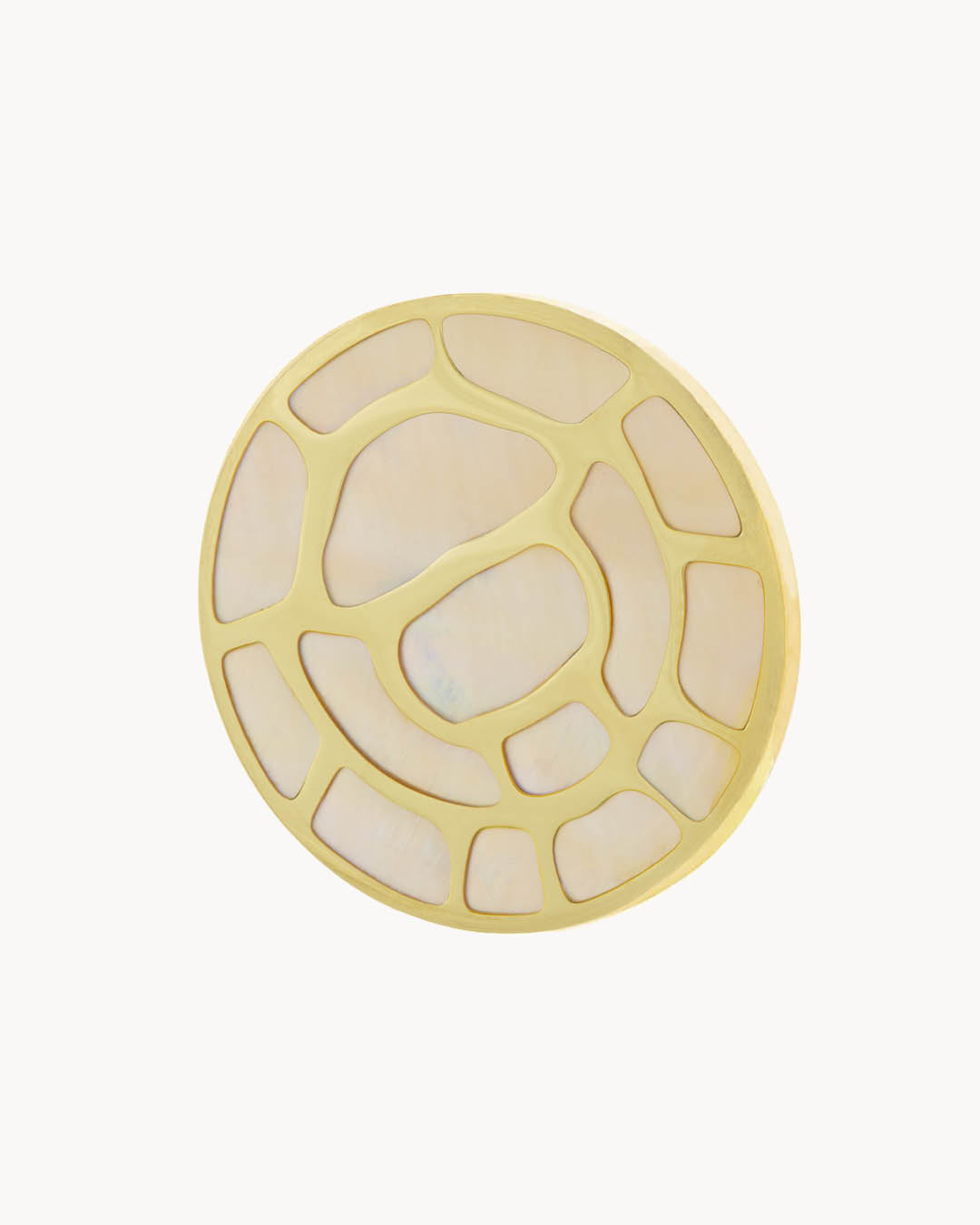Protection Turtle Twist Coin, Gold