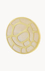 Protection Turtle Twist Coin, Gold