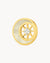 Moon and Star Twist Coin, Gold