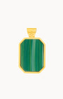 Vitality Octagon Pendant, Gold