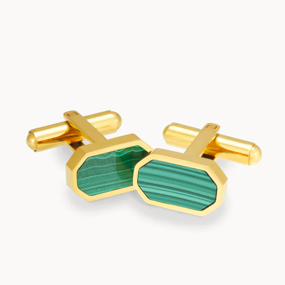 Vitality Cufflinks, Gold