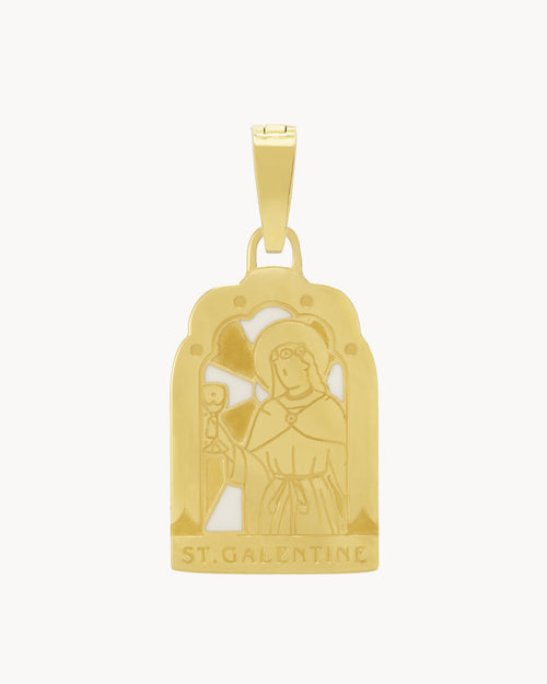 Μενταγιόν St Galentines, χρυσό
