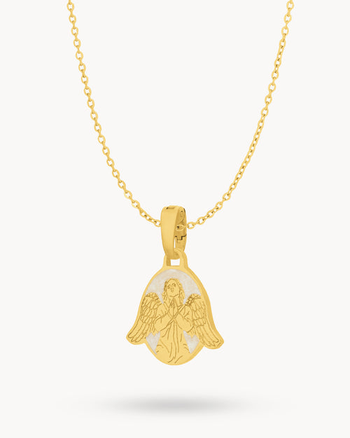 Engel Halsketten-Set, Gold