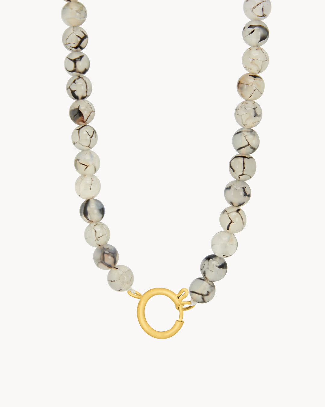 Speranza Dragon Agate Charm Chain