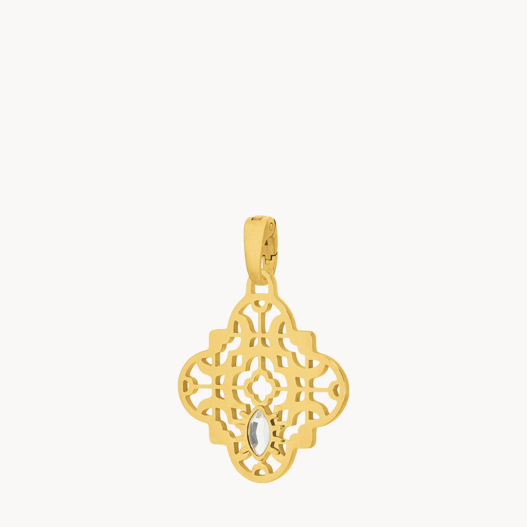 Bizzilla Window Pendant, Gold