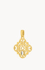 Bizzilla Window Pendant, Gold