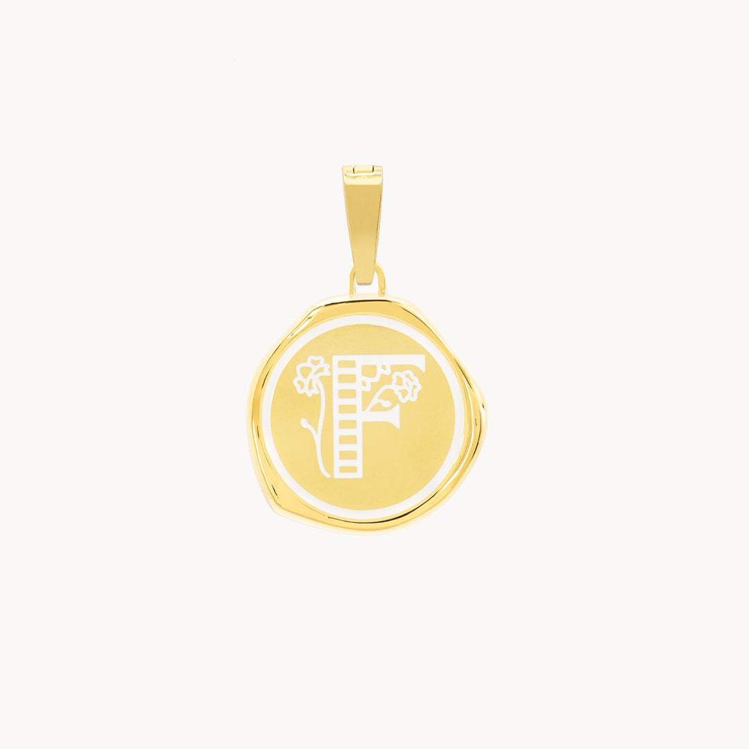 F Siġill Initial Pendant