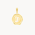 J Siġill Initial Pendant