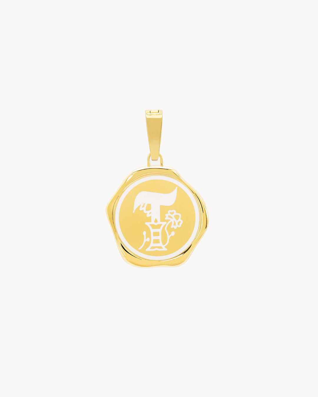 T Siġill Initial Pendant