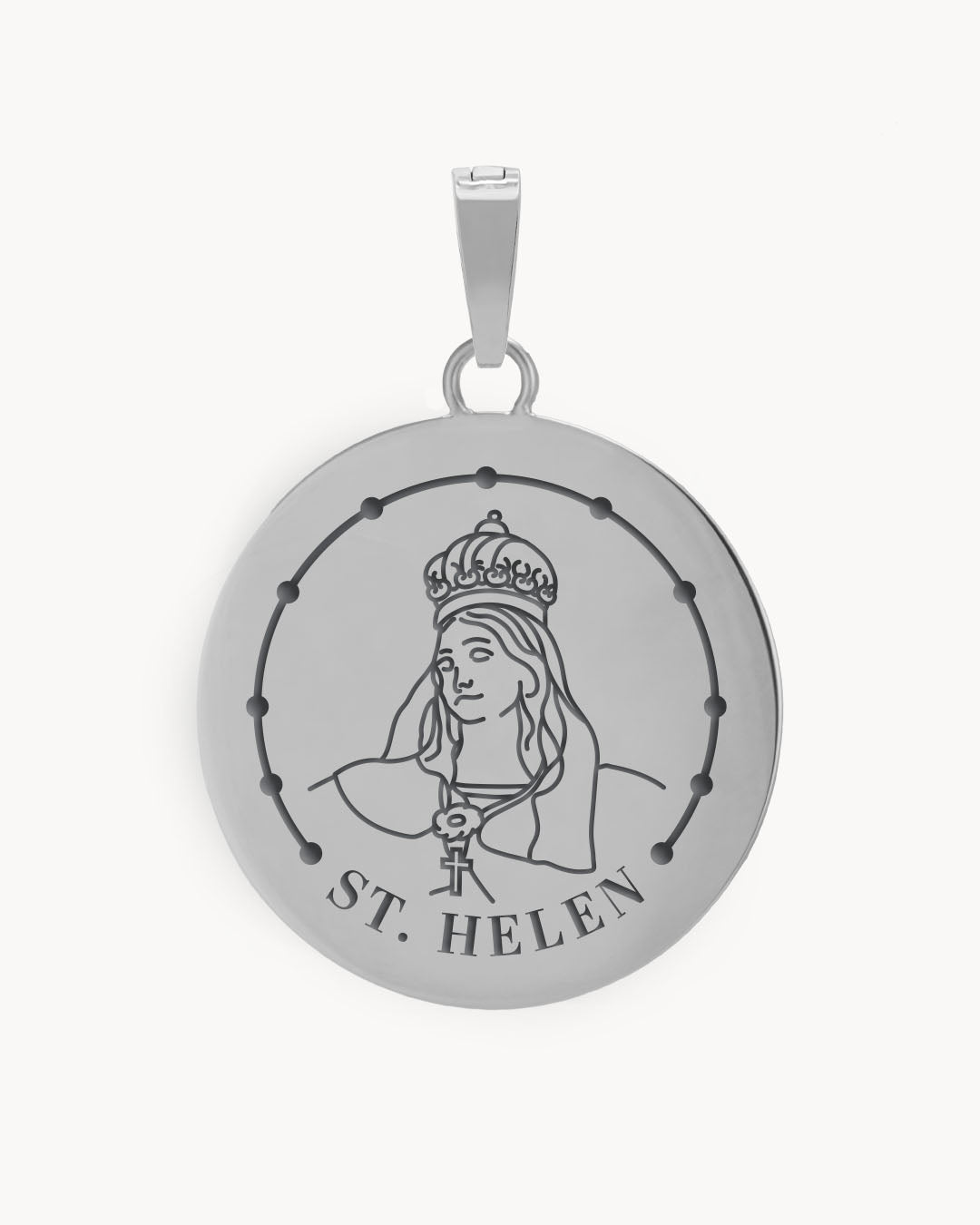 St Helen Pendant, Silver