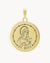 St Rita Pendant, Gold