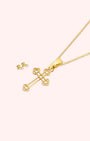 Holy Communion Salib Full Set, Gold