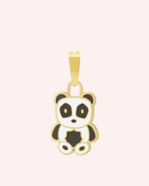 Friendship Panda Pendant, Gold