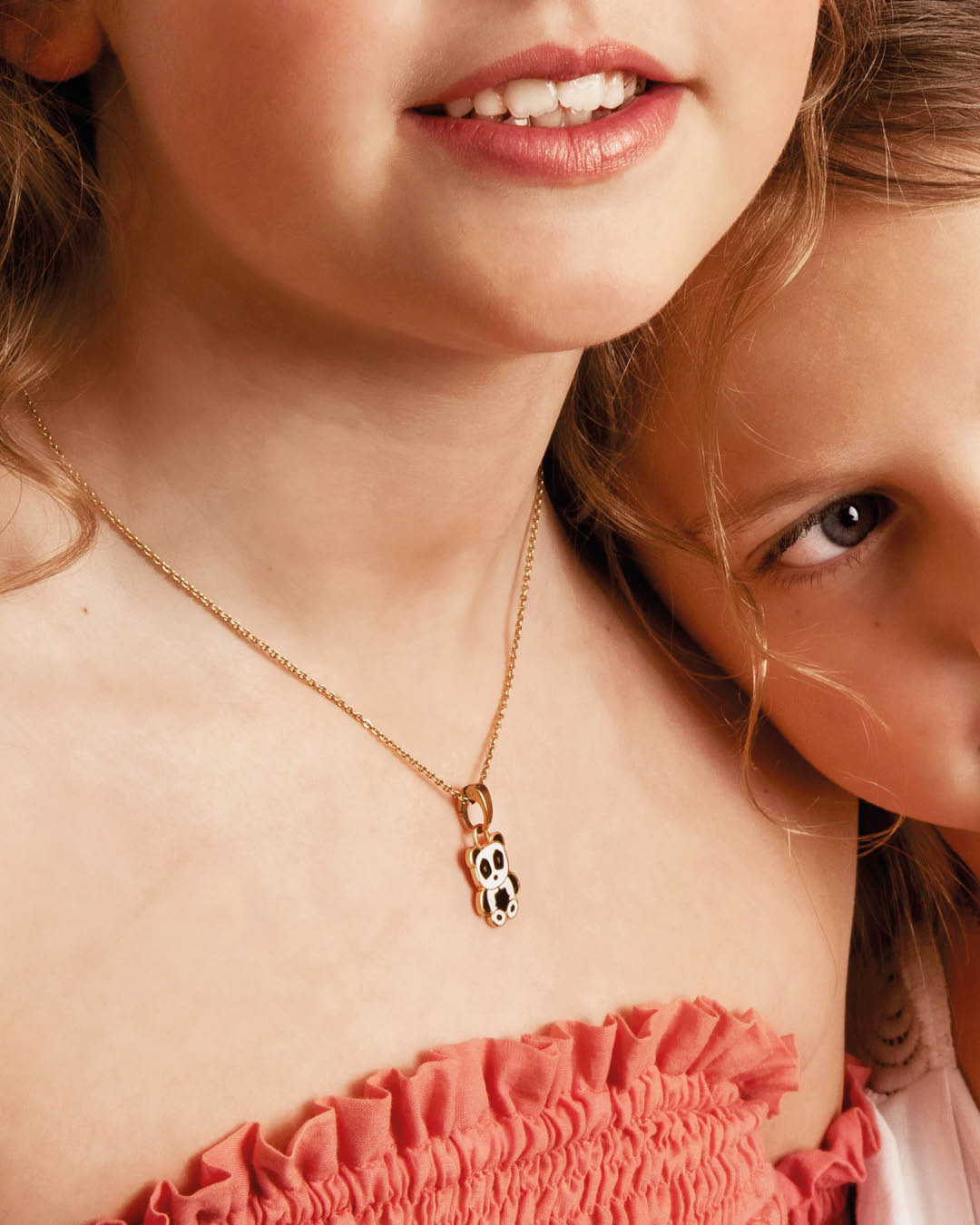 Friendship Panda Pendant, Gold