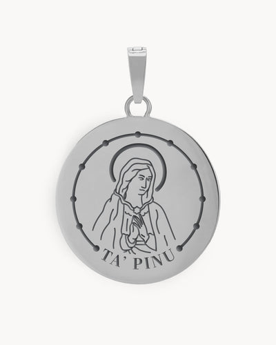 Madonna Ta' Pinu Pendant, Silver