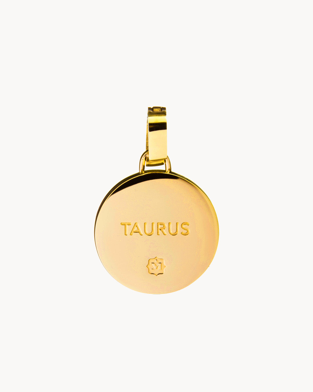 Taurus Pendant, Gold (20 Apr - 20 May)