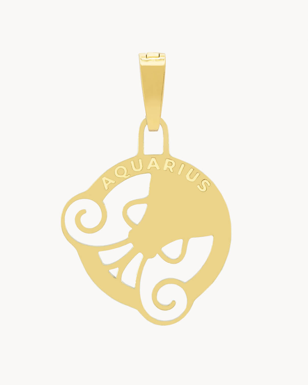 Zodiac Pendant, Gold