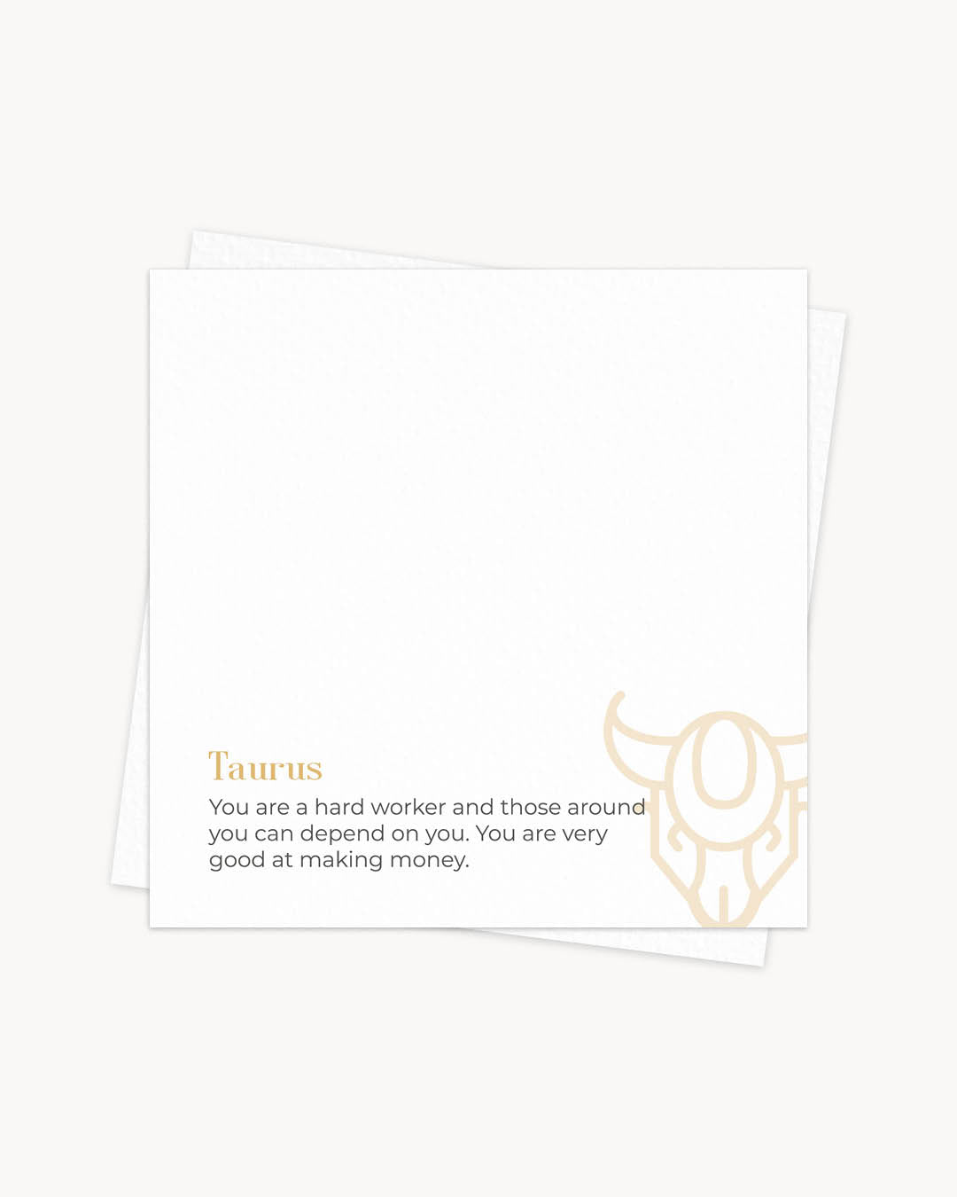 Taurus Gift Card